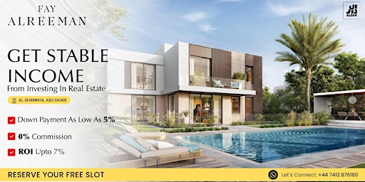 FAY ALREEMAN LUXURY VILLAS BY ALDAR |  TAX FREE INVESTMENT primary image