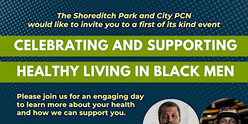 Primaire afbeelding van An Afternoon supporting Black Men with Type 2 diabetes, brought to you by Shoreditch Park & City PCN