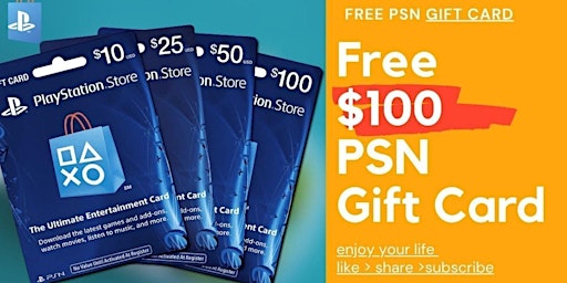Imagen principal de FREE!! PSN Codes  2024, How to Get Free PSN Gift Card Codes[May.2024,]