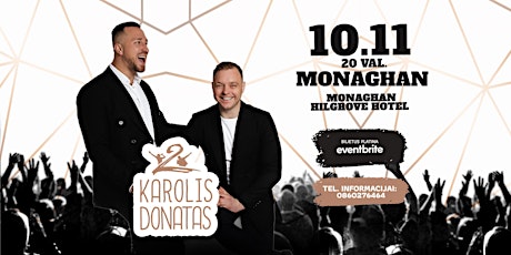 2Karolis&Donatas Koncertas Monaghan