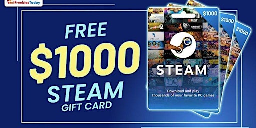[[100%~#~ WORKING]] Steam Gift Card Codes Generator Free In 2024 daily primary image