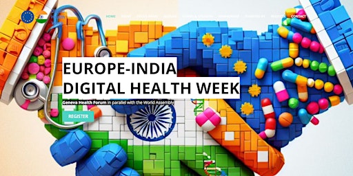 Hauptbild für DATA FIRST, AI LATER Europe-India Digital Health Week