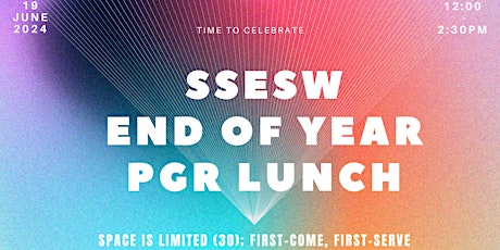 SSESW PGR End of Year Lunch