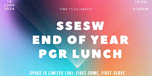 Imagen principal de SSESW PGR End of Year Lunch