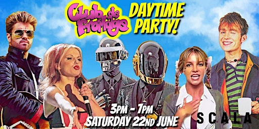 Imagen principal de Club de Fromage - Daytime Party: 22nd June ,3pm - 7pm (Over 30s only)