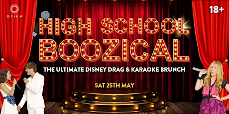 Image principale de High School Boozical - Disney Drag & Karaoke Boozy Brunch