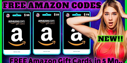 Imagen principal de Free^^~ Amazon Gift Card Codes 2024 How To Get Free Amazon Gift Card Codes Generator 2024@@