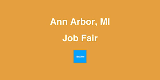 Immagine principale di Job Fair - Ann Arbor 
