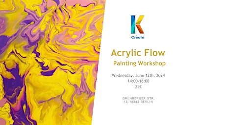 Imagem principal do evento Acrylic Flow Workshop