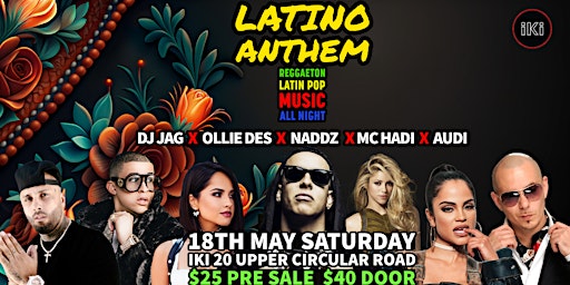 Imagem principal do evento Latino Anthem (Reggaeton x Latin Pop)