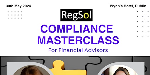 Primaire afbeelding van Compliance Masterclass for Financial Advisors - CPD Day DUBLIN