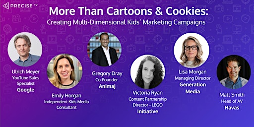 Imagem principal do evento More Than Cartoons & Cookies:  Multi-Dimensional Kids' Marketing Campaigns
