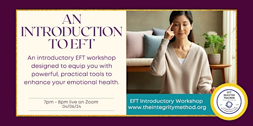 Introduction to EFT Tapping (Emotional Freedom Techniques) primary image
