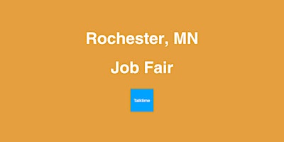 Job Fair - Rochester primary image