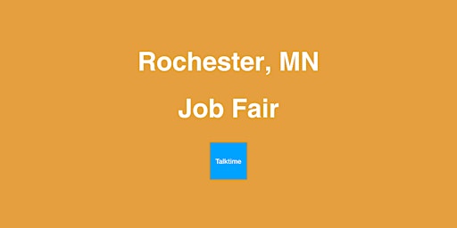 Image principale de Job Fair - Rochester