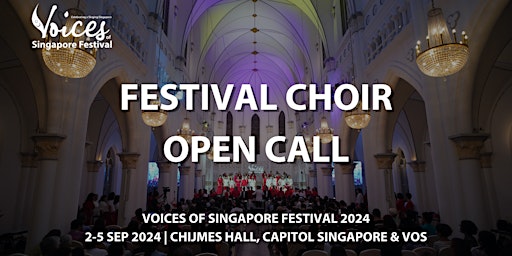 Imagem principal do evento VOS Festival 2024 - Festival Choir Open Call
