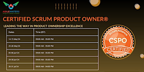 Certified Scrum Product Owner® Certification Course