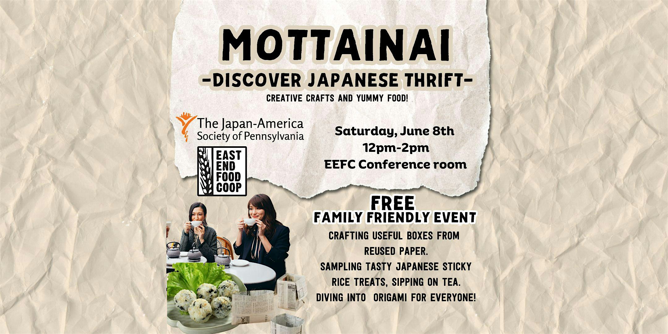 MOTTAINAI -Discover Japanese Thrift-