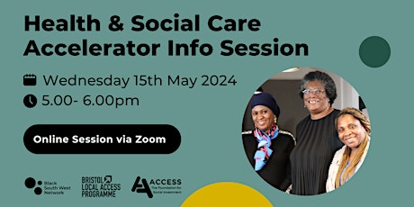 Health & Social Care Accelerator Information Session