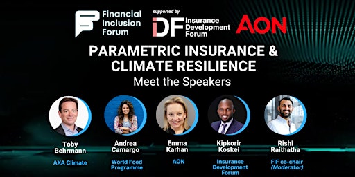 Imagen principal de Parametric Insurance & Climate Resilience