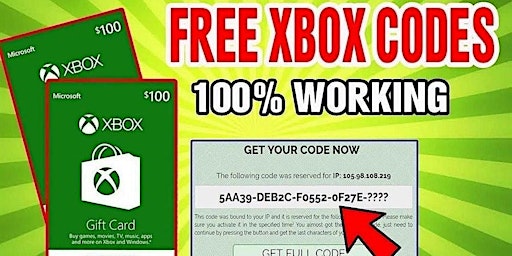 Imagen principal de Gift card 100%Free Xbox Codes & How to get free Xbox gift card codes today now$