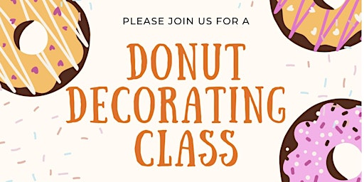 Hauptbild für Donut Decorating Class