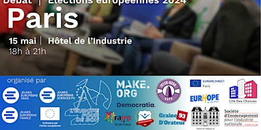 Imagem principal do evento Débat des élections européennes pour la jeunesse