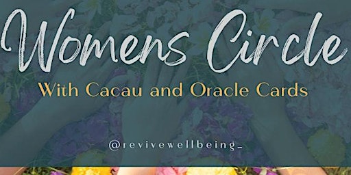 Immagine principale di Women's Circle with Cacau and Oracle Cards 