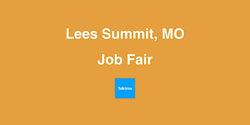 Primaire afbeelding van Job Fair - Lees Summit