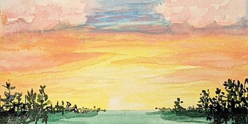 Watercolor Landscape with Gallery Artist Erin Kent primary image