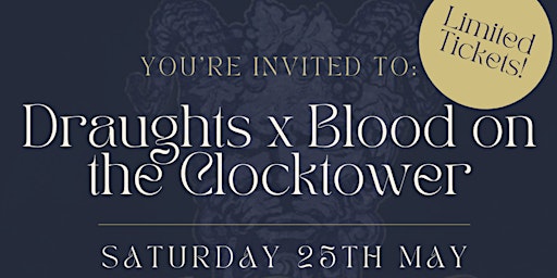 Imagem principal do evento Blood on the Clocktower with Draughts - Trouble Brewing