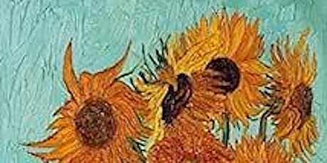 Paint Van Gogh: Sunflowers!