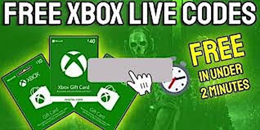 Free Xbox Codes  XBOX Gift Card Codes Generator today now gift card primary image