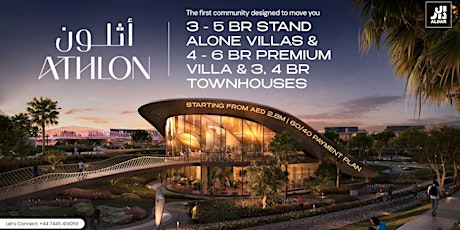 Aldar- Athlon - THE FIRST COMMUNITY DESIGNED TO MOVE YOU