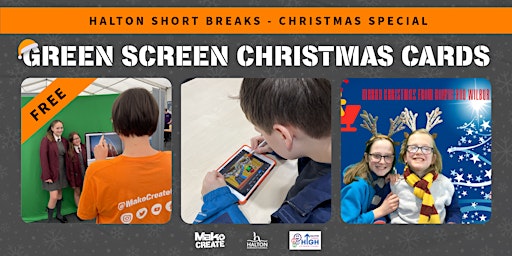 Immagine principale di Green Screen Christmas Card Workshop | Halton Short Breaks 
