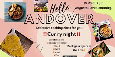 Image principale de Curry Night Culinary Workshop!