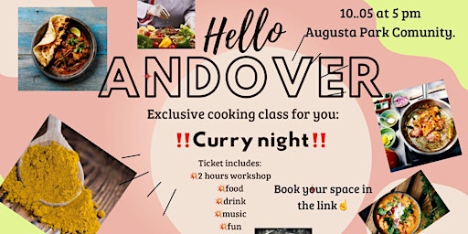 Imagem principal do evento Curry Night Culinary Workshop!