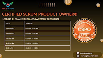 Certified Scrum Product Owner® Certification