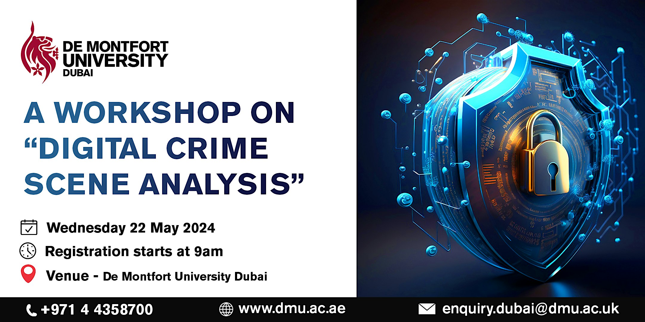 A workshop on \u201cDigital Crime Scene Analysis\u201d