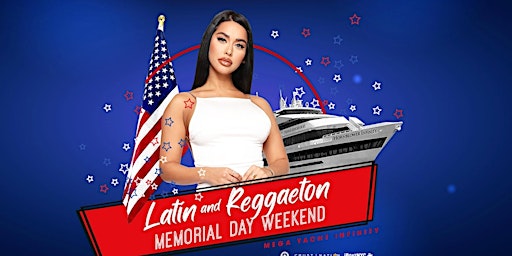 Imagem principal de LATINA Party Memorial Day Boat Cruise