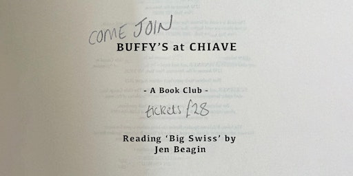 Buffy's May Book Club primary image
