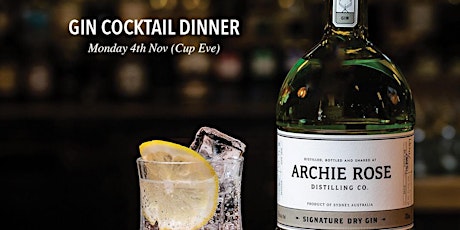 Archie Rose x MoVida Lorne - Gin Cocktail Night primary image