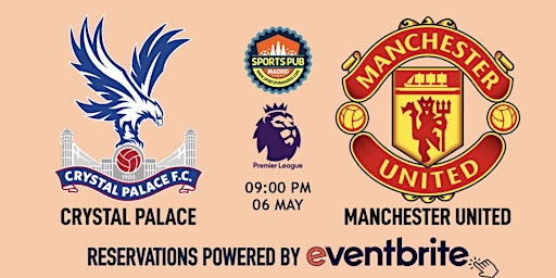 Image principale de Crystal Palace v Manchester United | Premier League - Sports Pub Malasaña