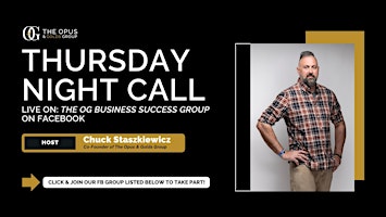 Thursday Night Call w/Chuck primary image