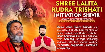 Image principale de Shree Lalita Rudra Trishati Event