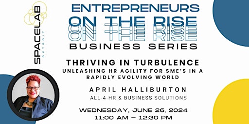 Thriving in Turbulence: Unleashing HR Agility for SME's in a Changing World  primärbild