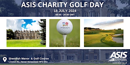 ASIS UK Charity Golf Day primary image