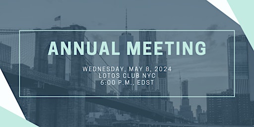 Hauptbild für NYMAR Annual Meeting