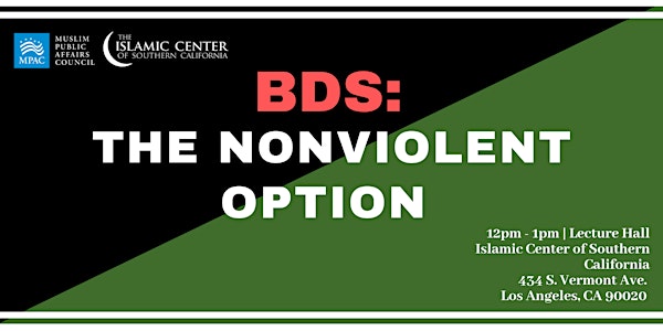 BDS: The Nonviolent Option