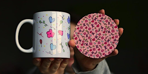 Imagem principal de Sublimation Print Workshop |  Design your own mug and coaster